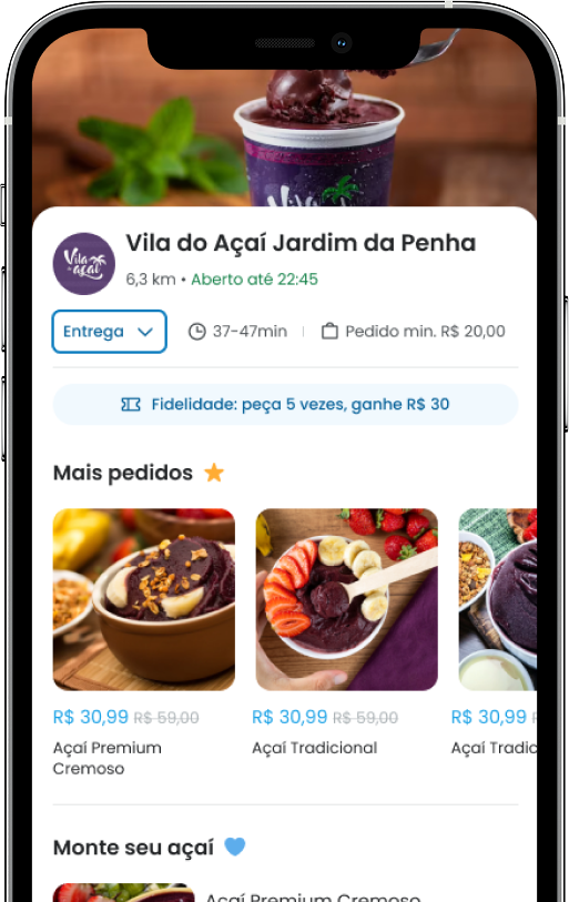 Delivery próprio